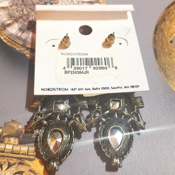 NWT Nordstrom BP Long Statement Earrings - Picture 4 of 5